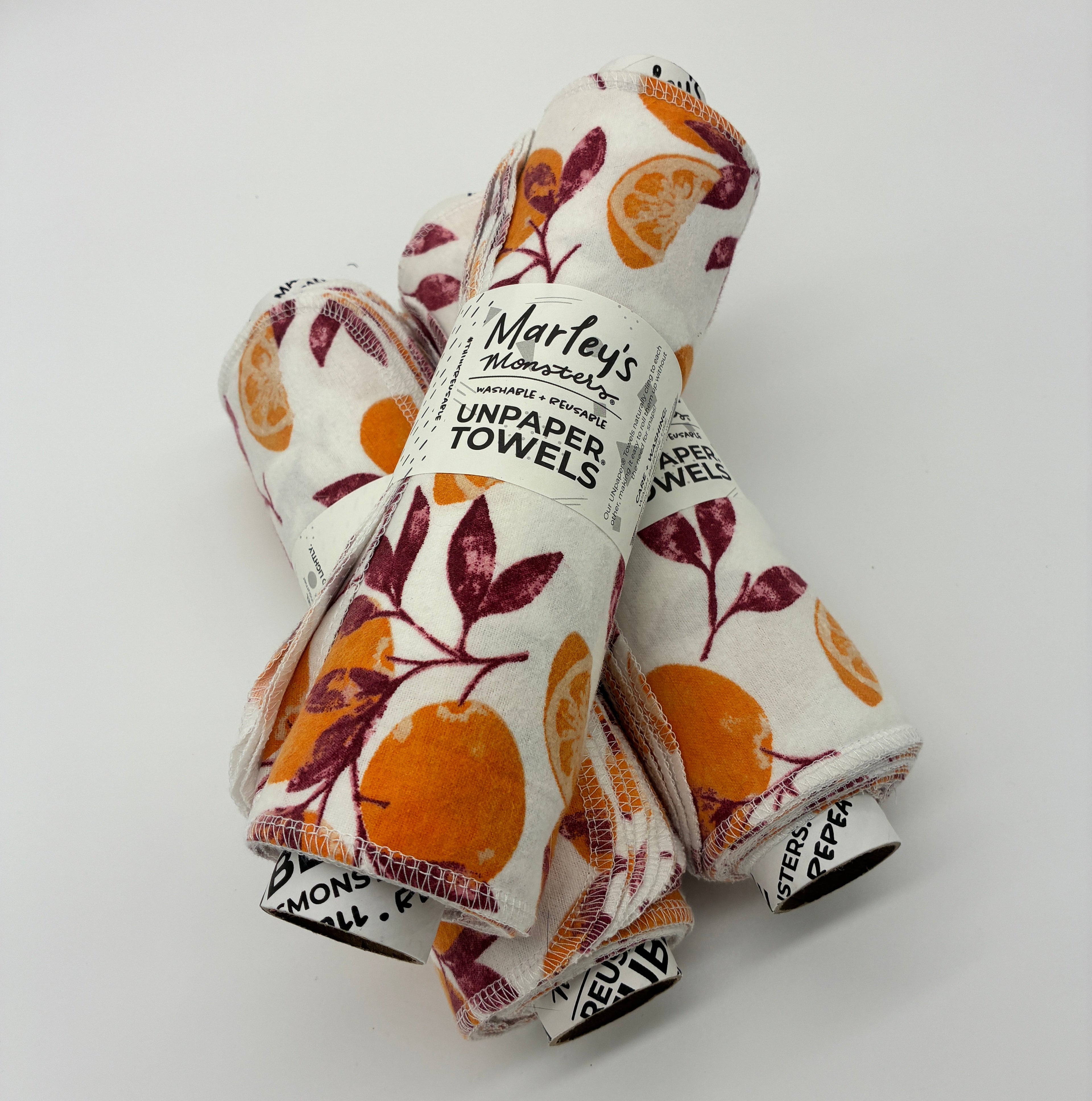 Unpaper Towels - Orange, 12 count