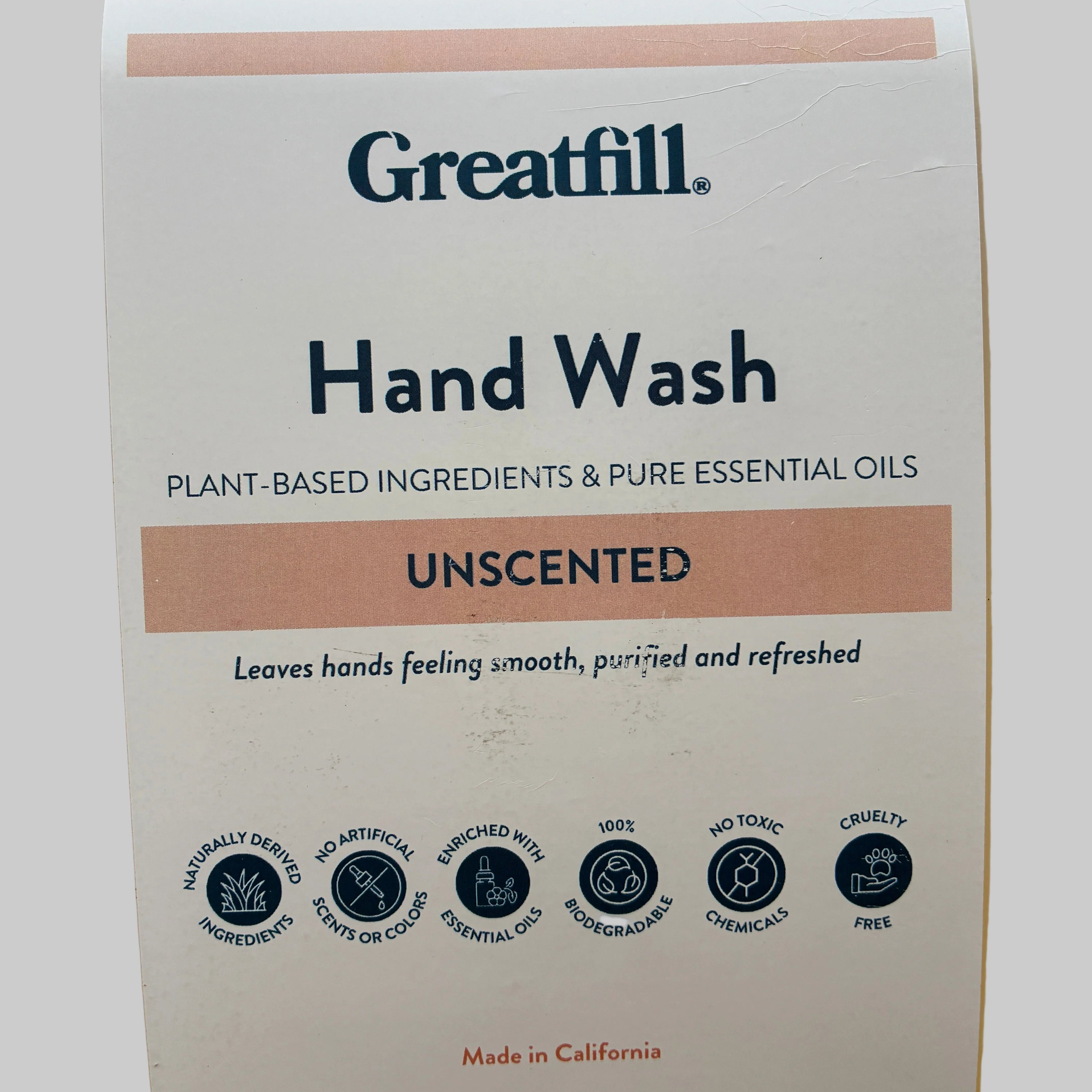 Greatfill Hand Wash