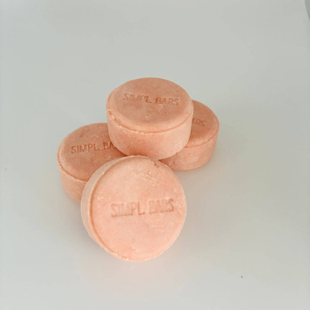 Pink Clay and Geranium Shampoo Bar